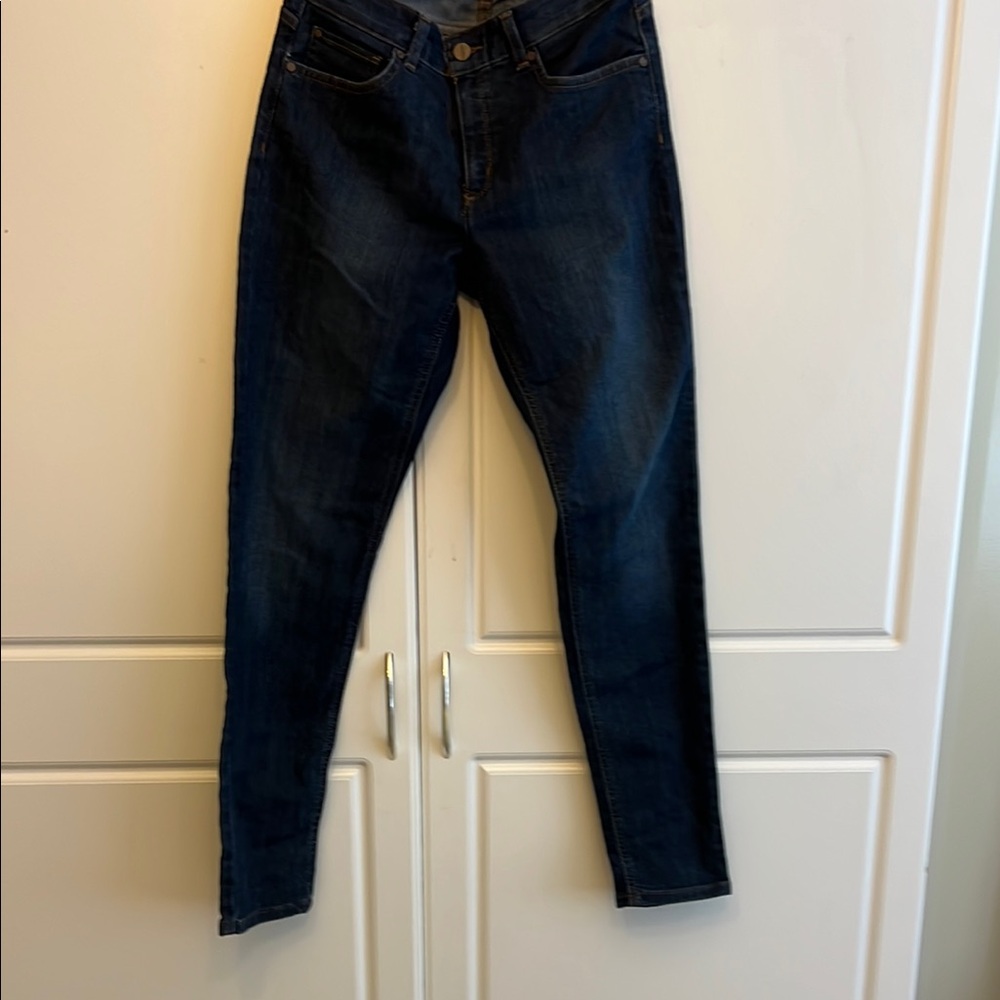 Jones New York Blue Skinny Jeans with Stretch Like New